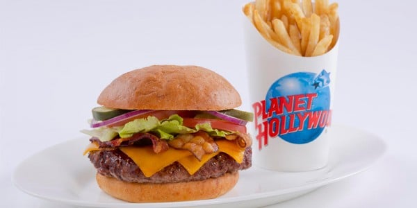Planet Hollywood in Piccadilly Circus London