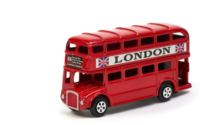 best london souvenirs bus