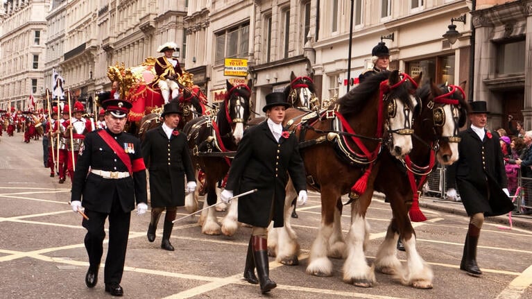 Experience the pageantry of the Lord's Mayor's Show in fall