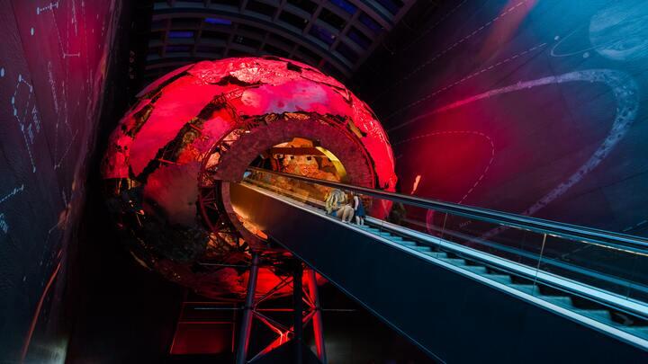 mejores museos de londres museo de historia natural escaleras mecánicas