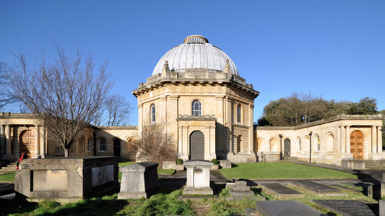 The chapel at Brompton Cemetery London